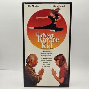 The Next Karate Kid VHS 1994 Columbia TriStar Home Video Hilary Swank